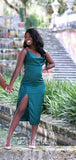 Affordable Simple Mermaid Elegant Long Formal Bridesmaid Dresses BD156