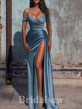 Best Off the Shoulder New Unique Fashion Mermaid Party Popular Long Prom Dresses PD1097