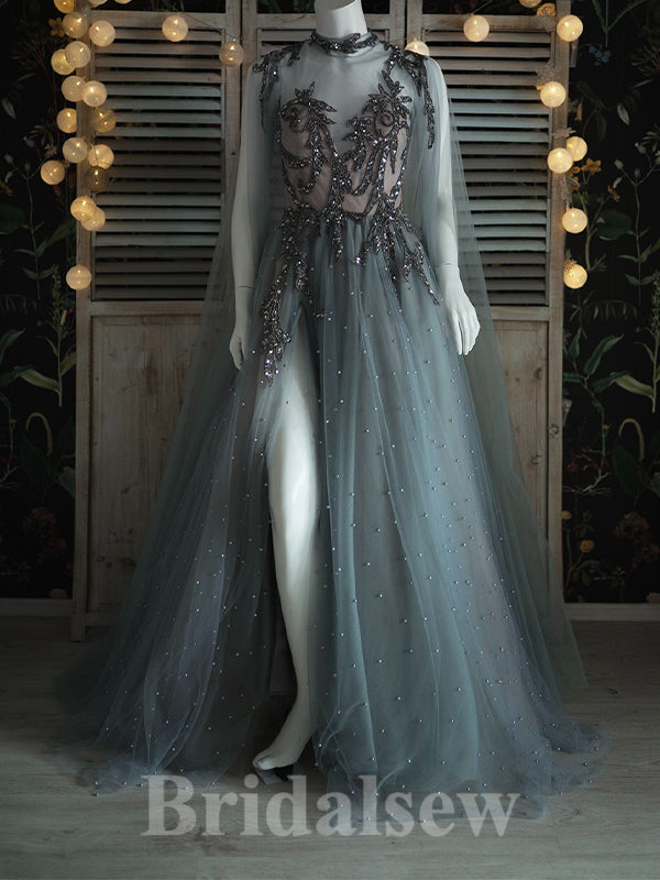 Charming A-line Stylish Unique Design New Best Princess Long Women Evening Prom Dresses PD825