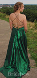 Charming Green Simple Free Custom Unique Elegant Party Long Women Evening Prom Dresses PD890