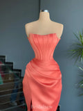 Charming Mermaid Glitter Black Girls Slay Party Women Long Evening Prom Dresses PD653