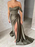 Charming Mermaid High Quality Elegant Formal Evening Long Prom Dresses PD1138