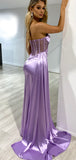 Charming Mermaid Sleeveless Elegant Women Formal Evening Long Prom Dresses PD564