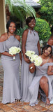 Charming Popular Mismatched Elegant Long Formal Bridesmaid Dresses BD170