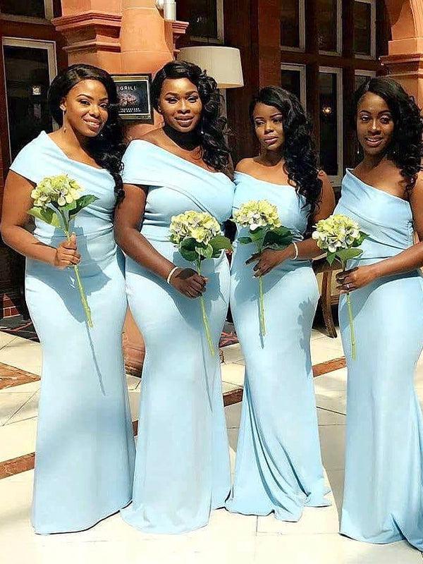 Plus size mint best sale green bridesmaid dresses