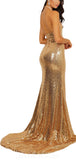 Charming Sequin Mermaid Sexy Simple Evening Prom Dresses PD037