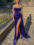Charming Unique Design Elegant Modest Mermaid Long Women Evening Party Prom Dresses PD717