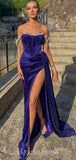 Charming Unique Design Elegant Modest Mermaid Long Women Evening Party Prom Dresses PD717