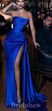 Elegant Best Mermaid Sexy Royal Blue Long Women Evening Party Prom Dresses PD711