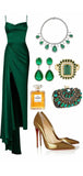 Green Mermaid Simple Black Girls Spaghetti Straps Women Long Prom Dresses PD399