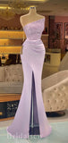 Lilac Top Sequin Elegant Mermaid Unique Long Party Women Prom Dresses, Evening Dress PD676