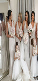 Long Elegant Cheap Popular Bridesmaid Dresses, Wedding Guest Dress BD057