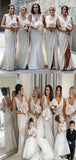 Long Elegant Cheap Popular Bridesmaid Dresses, Wedding Guest Dress BD057
