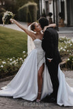 Luxurious Mermaid Detachable Classic Lace Country Beach Vintage Long Wedding Dresses WD396