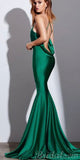 Mermaid Green Best Elegant Formal Black Girls Slay Evening Long Prom Dresses PD523