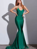 Mermaid Green Best Elegant Formal Black Girls Slay Evening Long Prom Dresses PD523