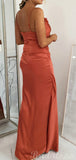 Mermaid Simple Black Girls Slay Elegant Evening Popular Modest Long Prom Dresses PD459