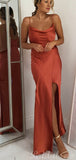 Mermaid Simple Black Girls Slay Elegant Evening Popular Modest Long Prom Dresses PD459