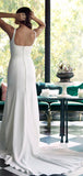 Mermaid Unique Simple Beach Garden Vintage Wedding Dresses, Bridal Gowns WD120