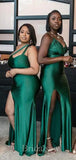 Mismatched Emerald Green Mermaid Popular Elegant Long Formal Bridesmaid Dresses BD150