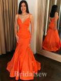 Modest Fashion Elegant Mermaid Floor-Length Formal Long Evening Prom Dresses PD1045