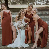 Most Popular Simple Elegant Formal Long Bridesmaid Dresses BD123