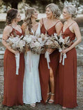 Most Popular Simple Elegant Formal Long Bridesmaid Dresses BD123