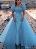 New Arrival Unique Blue Gorgeous Evening Formal Long Prom Dresses PD253