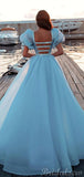 New Arrival Unique Blue Gorgeous Evening Formal Long Prom Dresses PD253
