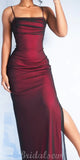 New Mermaid Spaghetti Straps Popular Modest Stylish Long Women Party Evening Prom Dresses PD1005