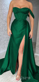 New Mermaid Unique Best Long High Slit Women Party Evening Prom Dresses PD989