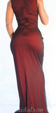 New Mermaid V-Neck Sleeveless Vintage Stylish Long Women Best Evening Prom Dresses PD1009