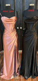 New Popular Best Spaghetti Straps Stylish Unique Mermaid Long Party Evening Prom Dresses, PD1260