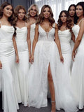 Simple New Modest Popular Plus Size Elegant Long Formal Bridesmaid Dresses BD226