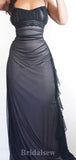 Spaghetti Straps Elegant Mermaid Best Modest Long Party Evening Prom Dresses PD1349