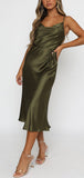 Spaghetti Straps Simple Elegant Short Formal Bridesmaid Dresses BD130