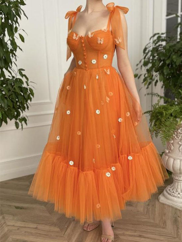 Tulle Short Prom Dresses, A-line Unique Design Fairy Princess Homecoming Dresses, HD019