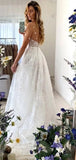 Unique Elegant Princess Charming Garden Vintage Dream Beach Long Wedding Dresses WD228