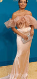 Unique New Long Mermaid Stylish Modest Elegant Evening Prom Dresses PD938