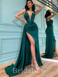 Unique New Sexy Mermaid Stylish Custom Long Party Evening Prom Dresses PD960