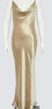 Unique Shiny Simple Straps Women Long Evening Party Prom Dresses PD567
